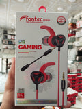 Fontec Arena Gaming Earphones with Detachable Mic – 3.5mm HiFi Stereo Surround Handsfree for Mobile, PC & Console -