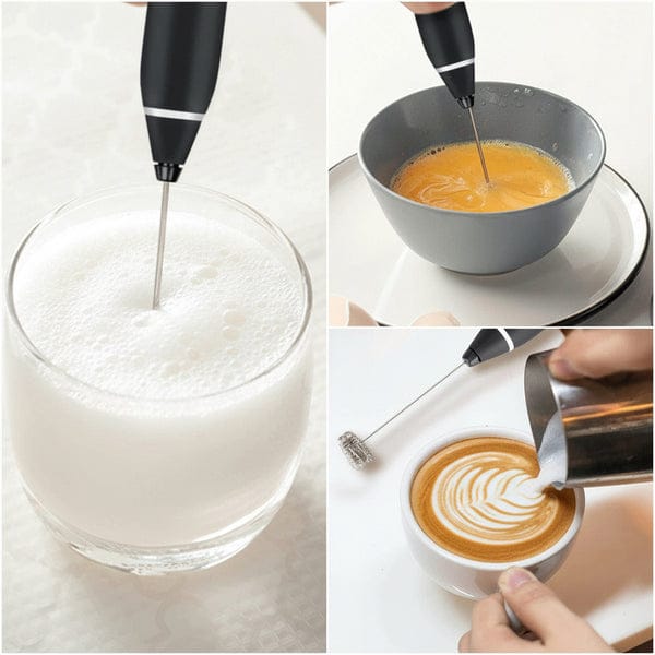 2 In 1 Electric Coffee Beater - Milk Frother And Egg Whisk