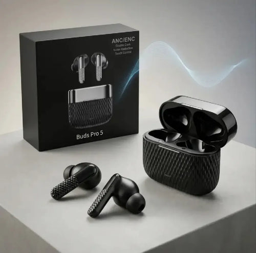 Buds Pro 5 Wireless Bluetooth Earbuds - HD Sound Quality