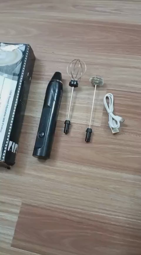 2 In 1 Electric Coffee Beater - Milk Frother And Egg Whisk